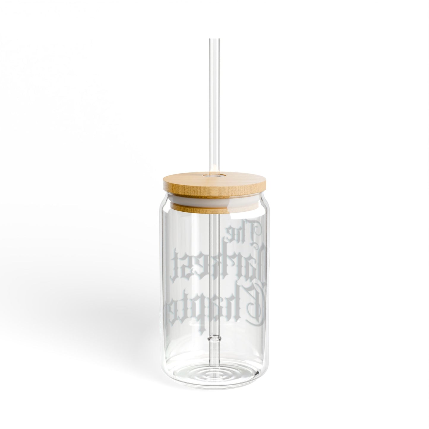 Glass Tumbler Merch 16oz Sipper Glass