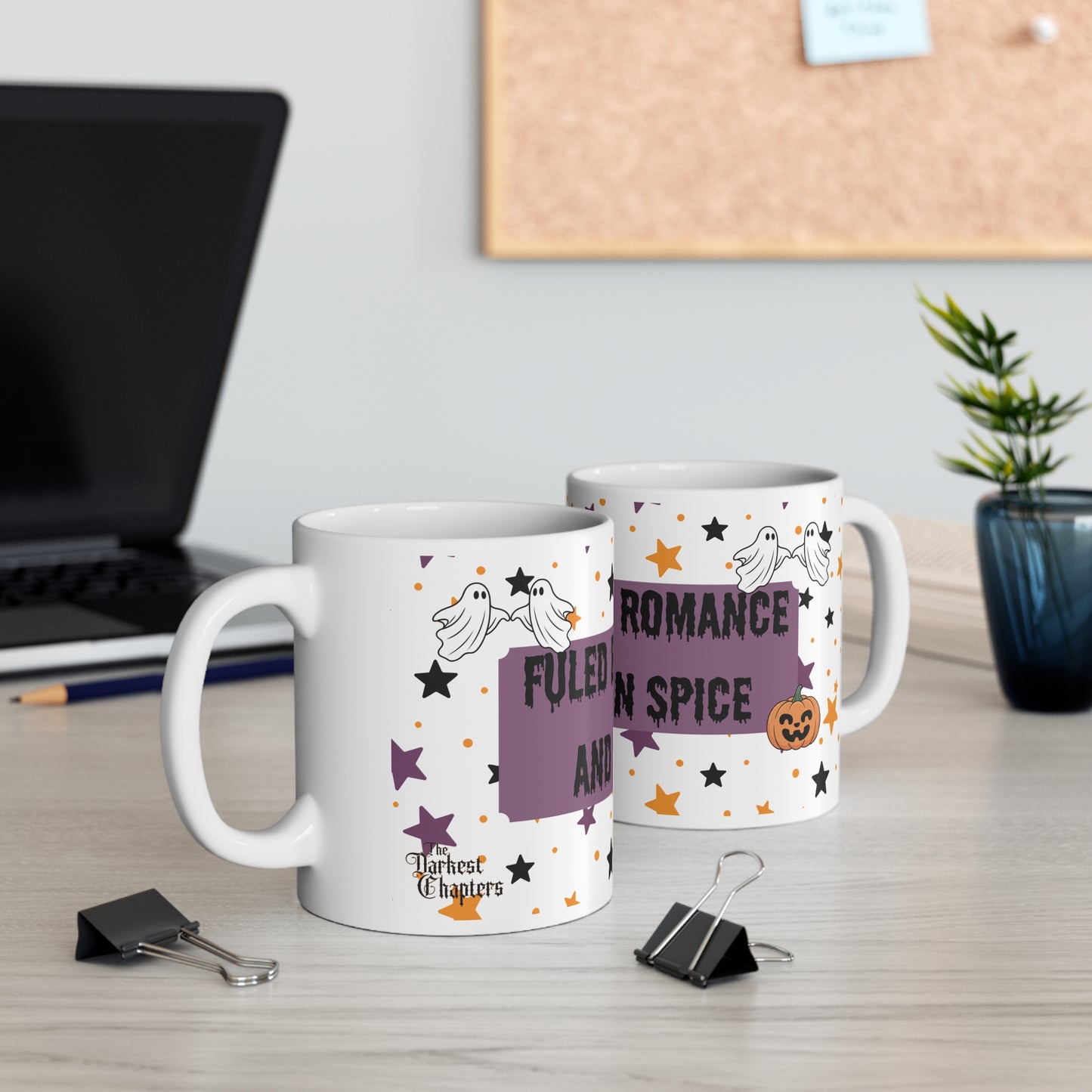 Halloween-Inspired Ceramic Coffee Mug