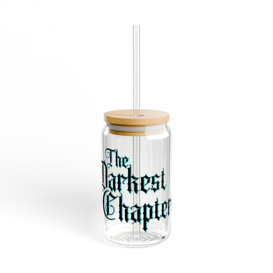 Glass Tumbler Merch 16oz Sipper Glass
